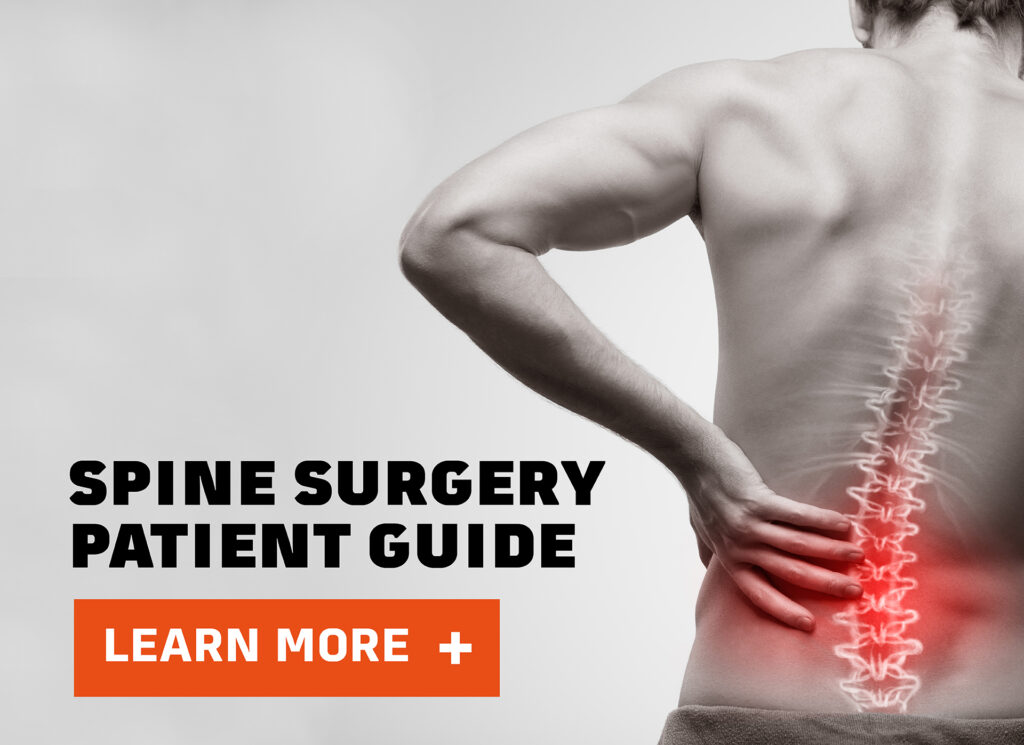 image of Spine surgery patient guide
